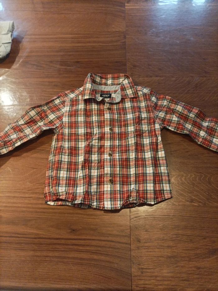 Lot de 3 chemises garçon 18 mois - photo numéro 4