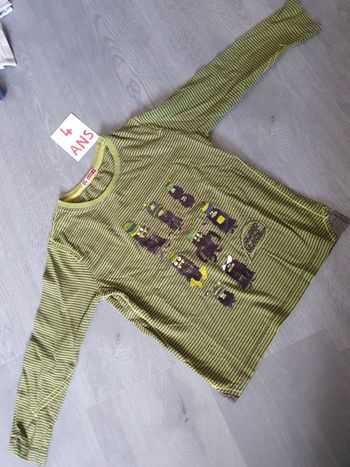 Maillot t-shirt 4ans garçon