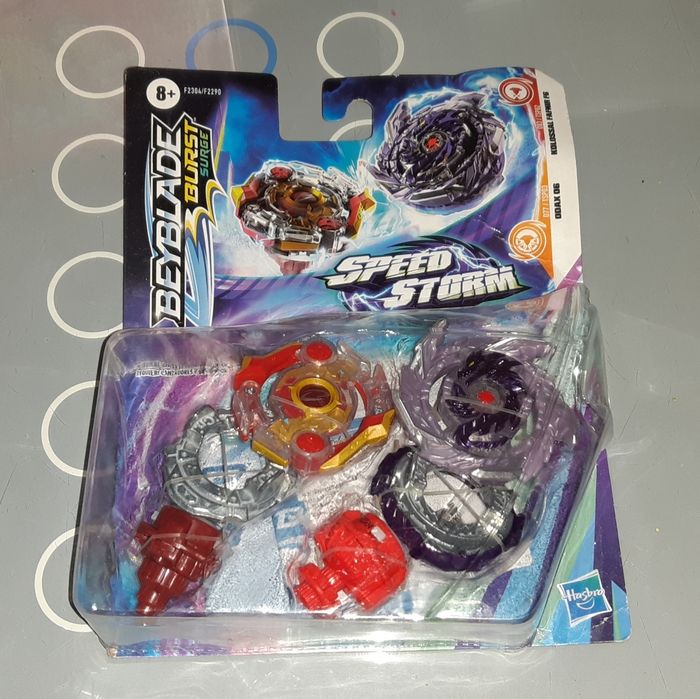 2 lots de 2 toupies Beyblade speed storm Hasbro - photo numéro 4