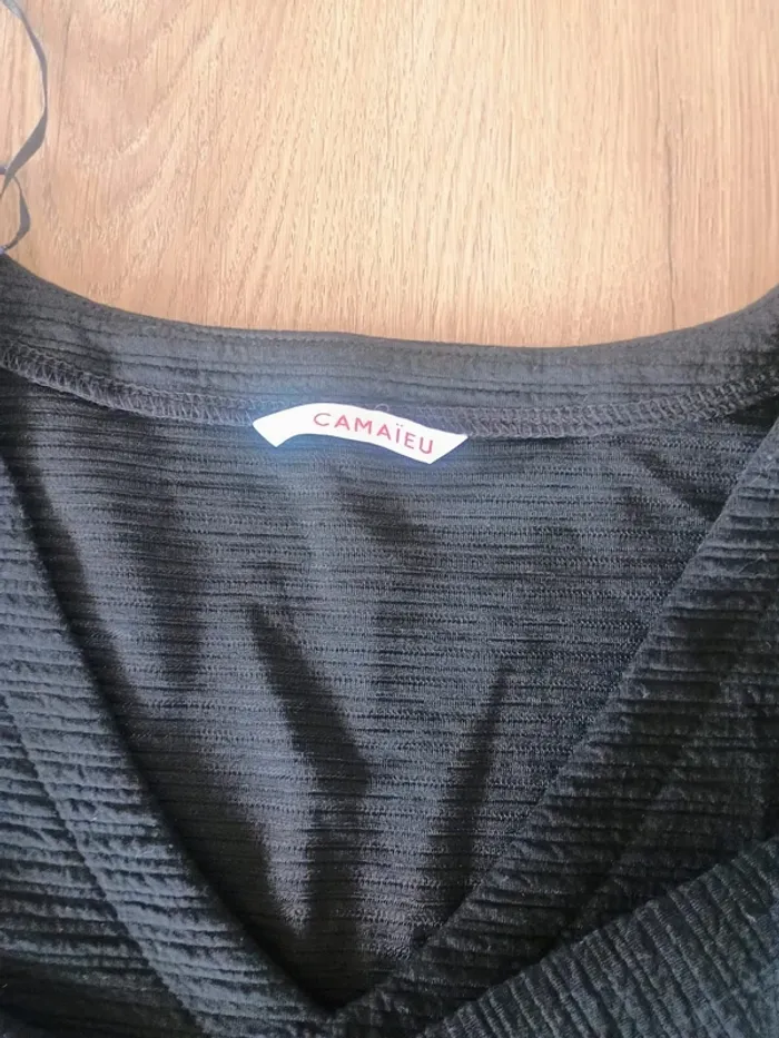 blouse noir Camaieu TXL - photo numéro 6