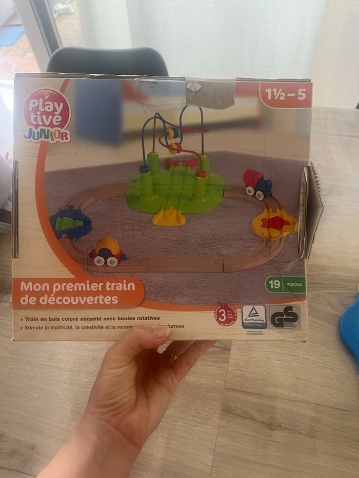 Circuit train en bois playtive - photo numéro 6