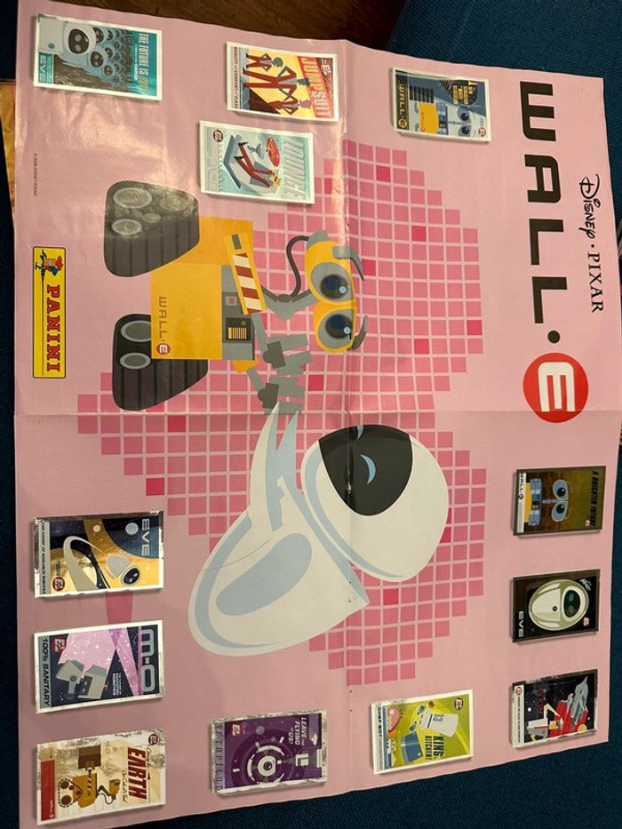 Album livre Panini complet stickers autocollants Disney Wall-e walle robot espace - photo numéro 12