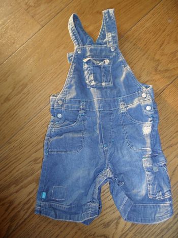 Salopette en jean garçon mi-saison, OBAIBI, 6 mois