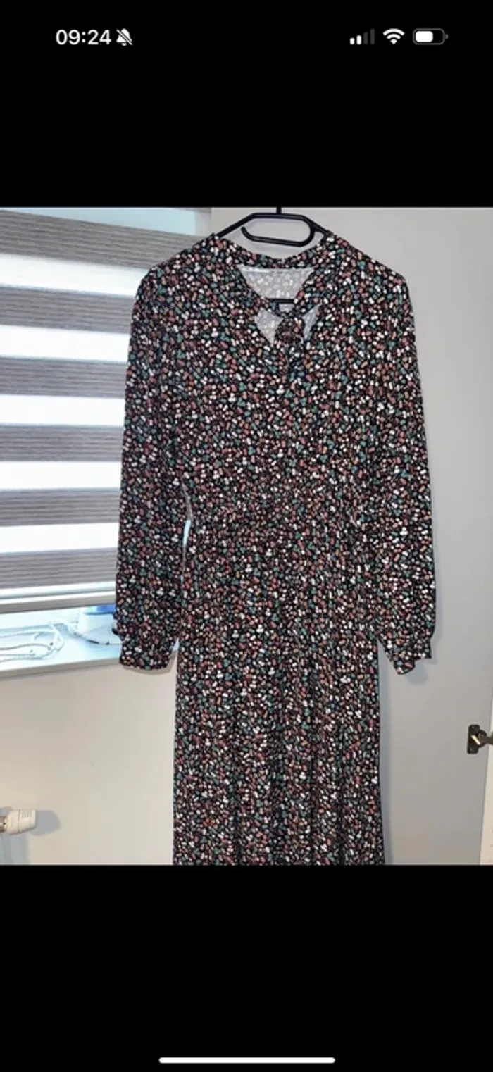 Robe fluide fleuri taille xl - photo numéro 2