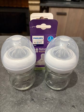 Biberons Philips avent en verre