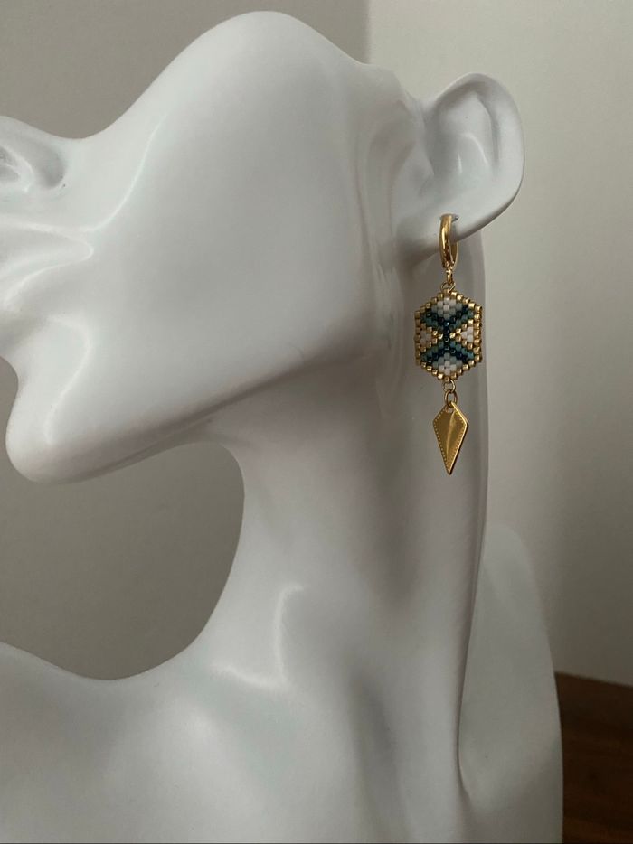 Boucles d’oreilles Miyuki - photo numéro 7