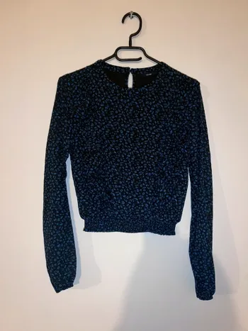 Blouse Kiabi motif bleu
