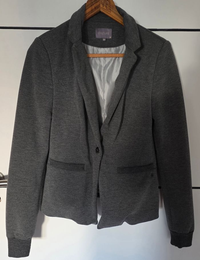 Blazer gris 36