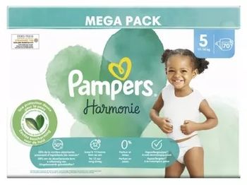 Pampers harmonie taille 5 lot