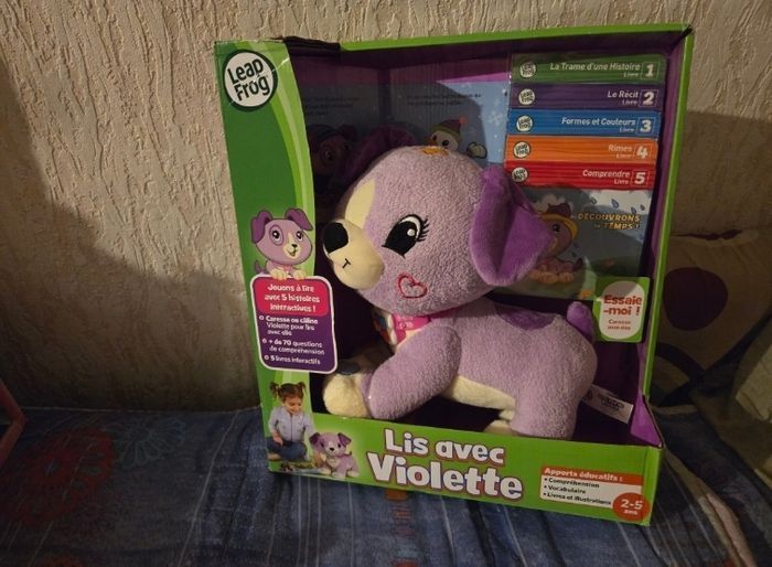 LIS AVEC VIOLETTE CHIEN INTERACTIF - photo numéro 1