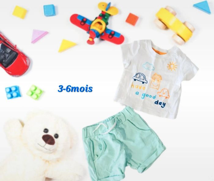 Haut voitures et short