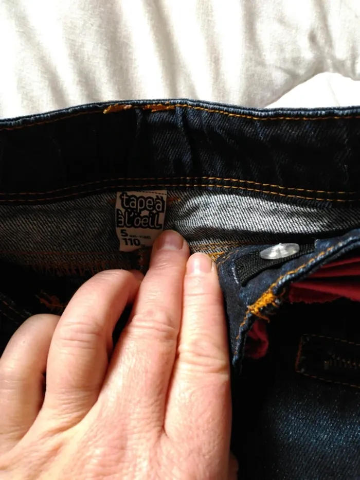 Mini jupe en Jean Fille - photo numéro 2