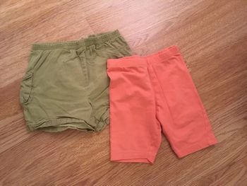 Shorts bébé fille (lot de 2) taille 74-86