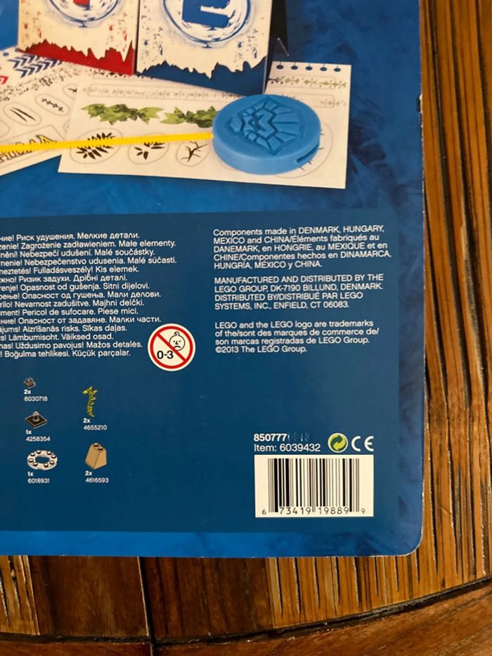 Set lego legends of CHIMA, Accessory Pack blister pack, scellé - photo numéro 4