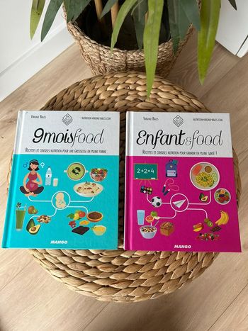 Lot de 2 livres food