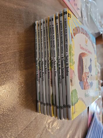 Lot de 10 livres : A quinta dos quatro ventos