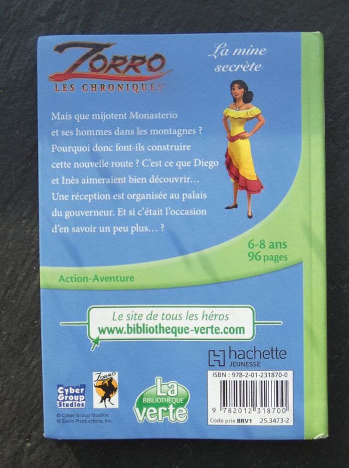 Livre "Les chroniques de Zorro" : la mine secrète - photo numéro 4