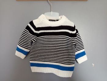Pull en laine 1 mois