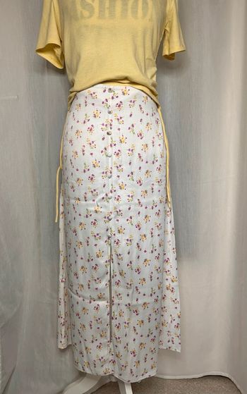 Jupe Saia rock Skirt falda Gonna Rok woman mujer dress été fleuri fluide vintage printemps fleurs