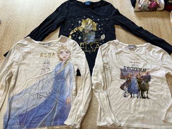 Lot t-shirts reine des neiges