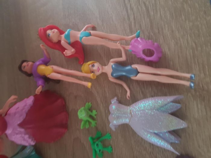 Lot de polly pocket et Magiclip Princesses Disney - photo numéro 3