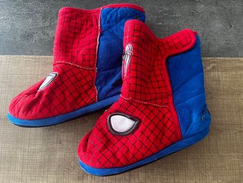 Chaussons bottes Spiderman