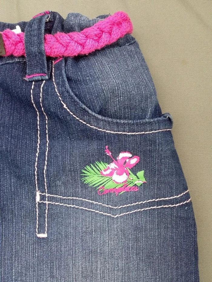 Très jolie jupe en jean "complices" fille 6 ans - photo numéro 2