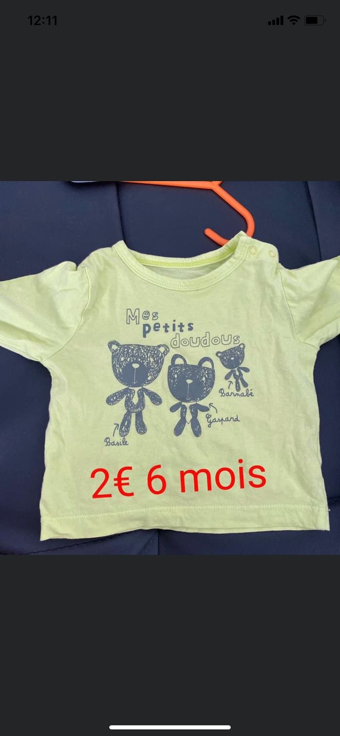 T shirt manches longues