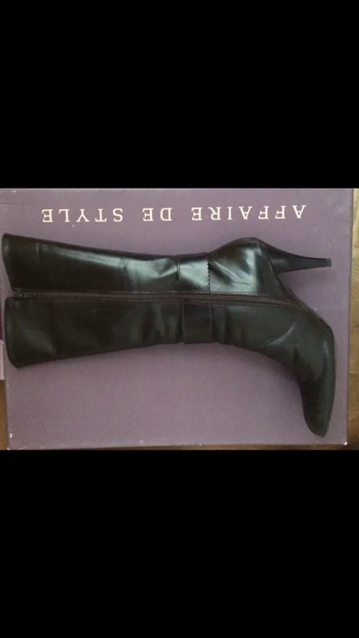 Bottes en cuir Affaire de Style - photo numéro 3