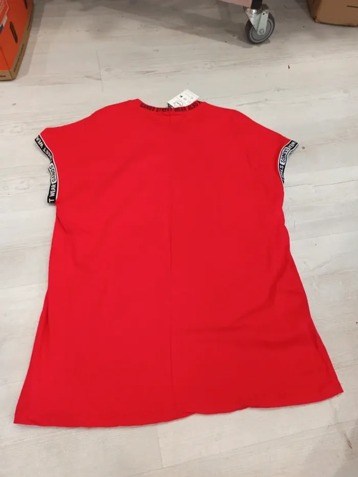 Tee shirt rouge uni homme xxl - photo numéro 4