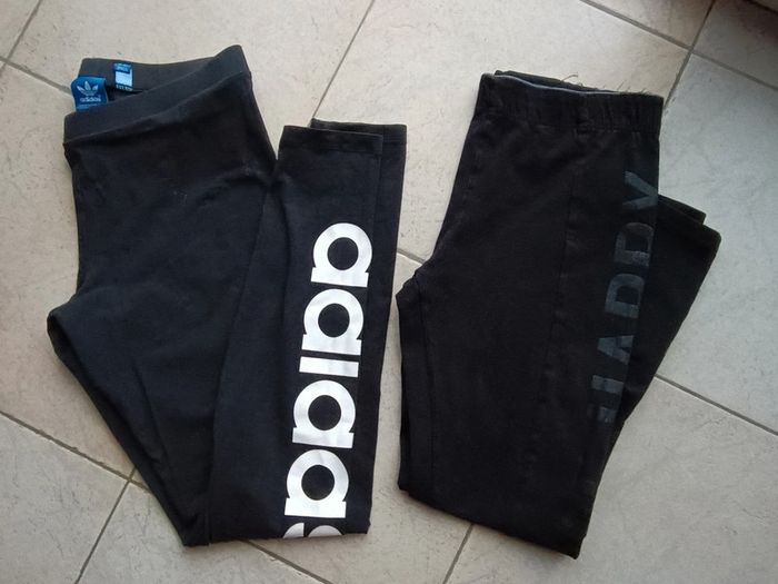 Lot de 2 leggings pour le sport - taille L - ADiDas/Ilico - photo numéro 10