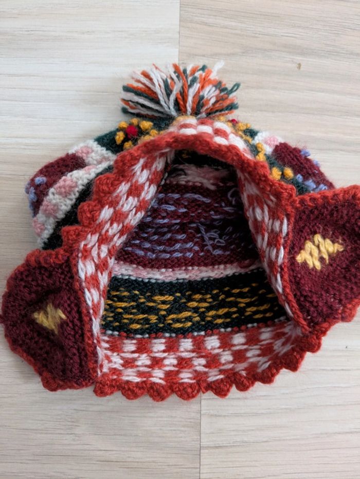 Bonnet fait main garçon 3-6 mois - photo numéro 6