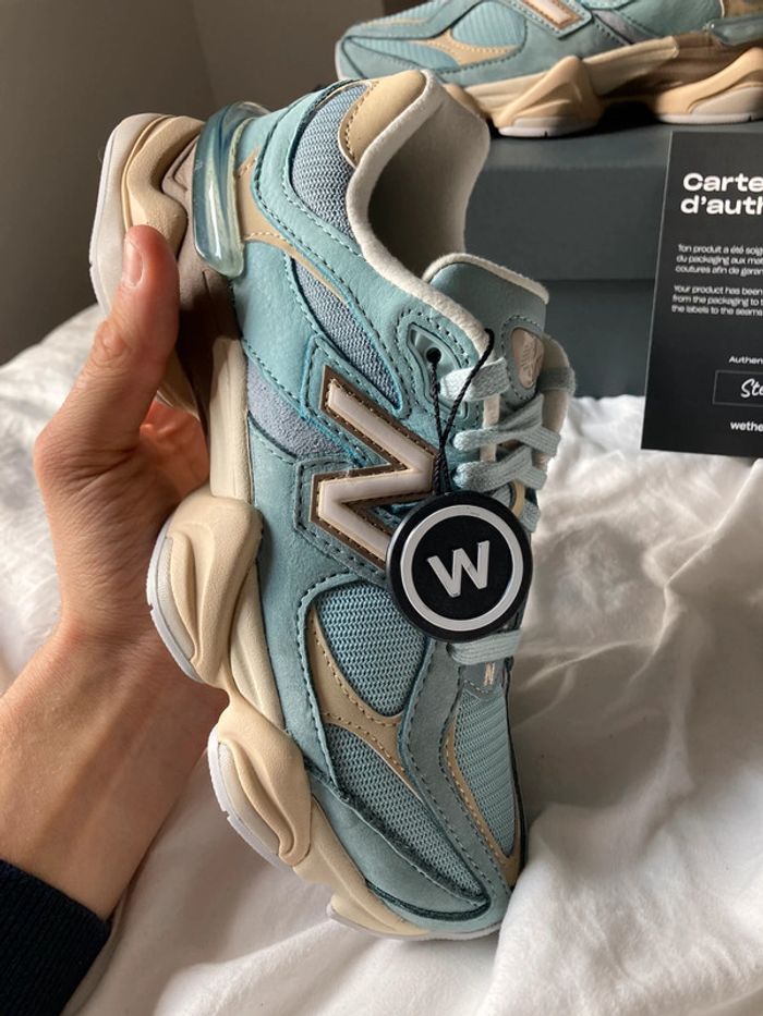 Baskets Basses Femme New Balance 9060 Bleu Ciel – Taille 37 - photo numéro 3