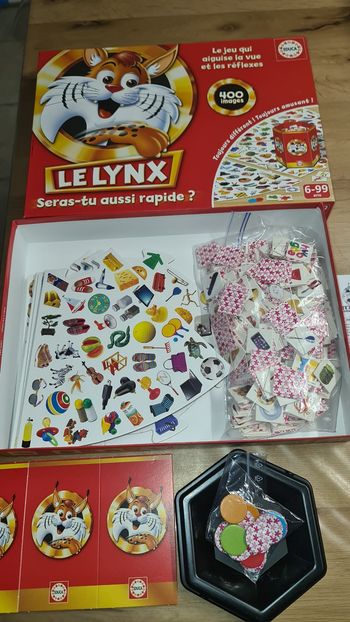 Proche du neuf jeu de société Le Lynx des éditions Educa,