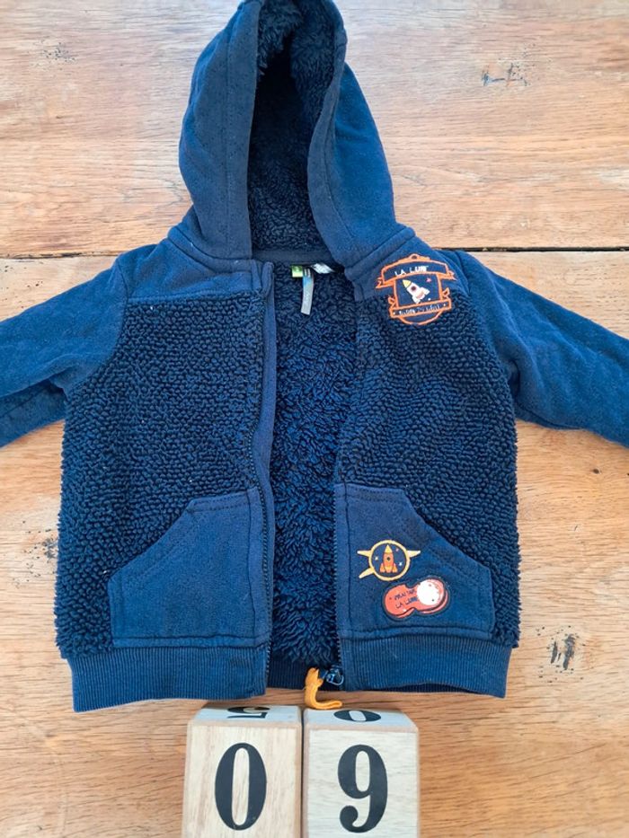Veste fourrée 9 mois