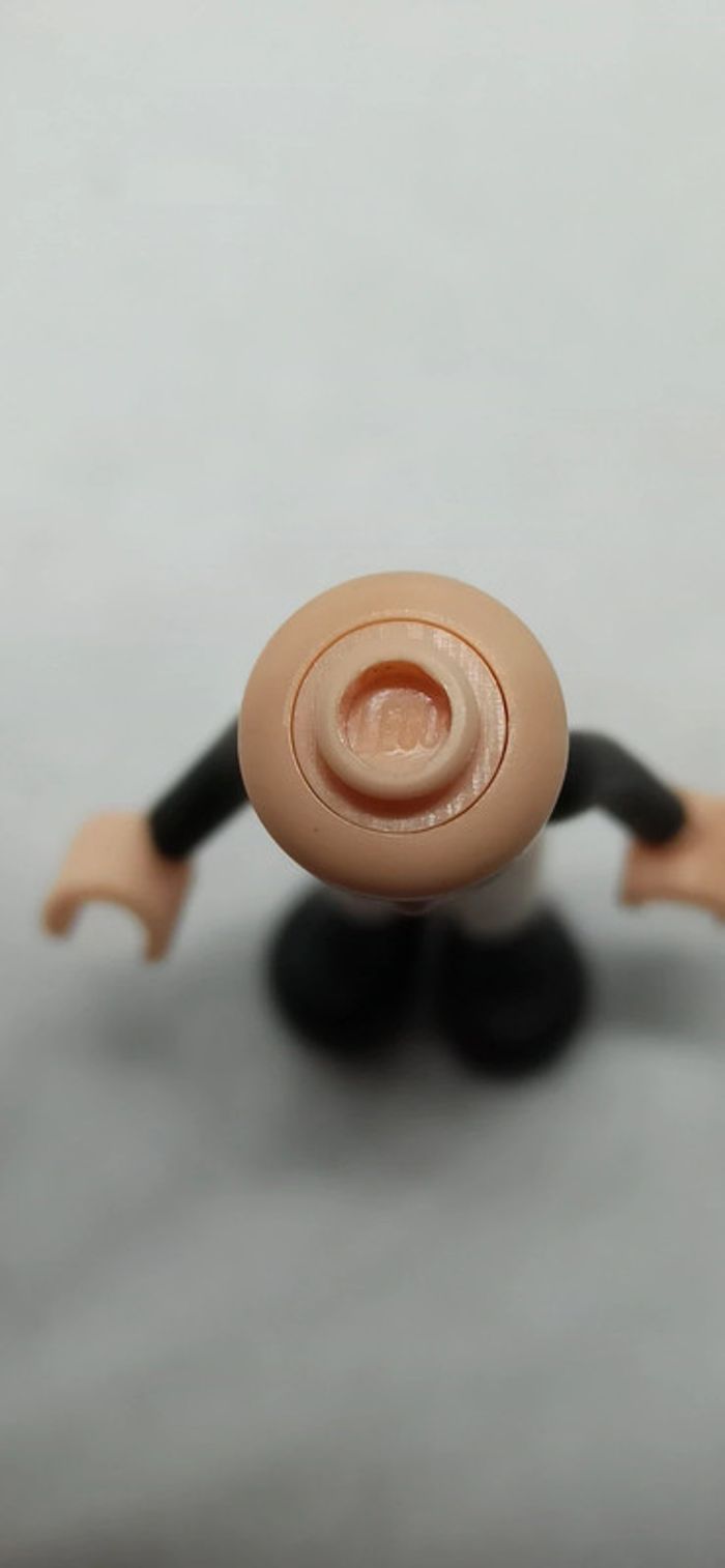 Femme cavalière avec cheval marron foncé et selle rose lego - photo numéro 8