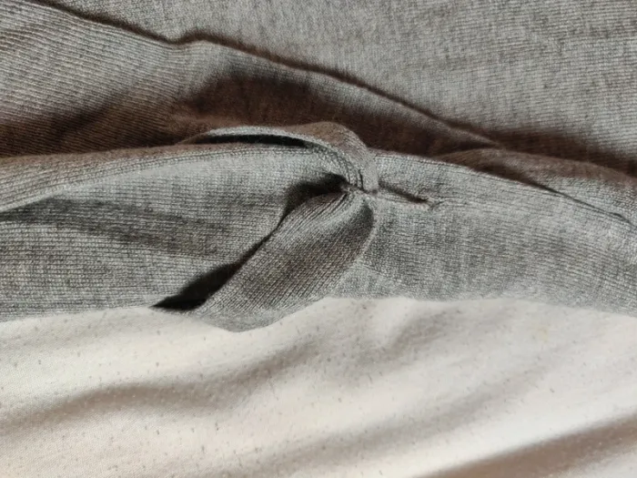 Robe pull Mango grise taille S - photo numéro 4