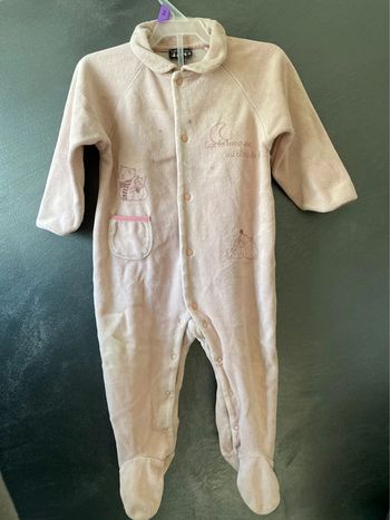 Pyjama bébé  rose