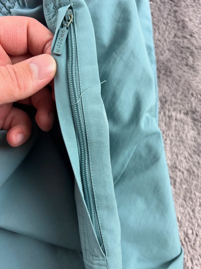 Jogging jambe large Adidas Vintage Bleu turquoise Taille XL - photo numéro 19