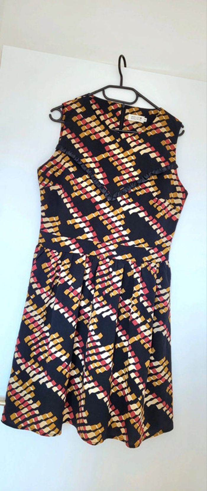 Magnifique robe ceintrée patineuse style rétro Molly Bracken taille M neuve - photo numéro 4