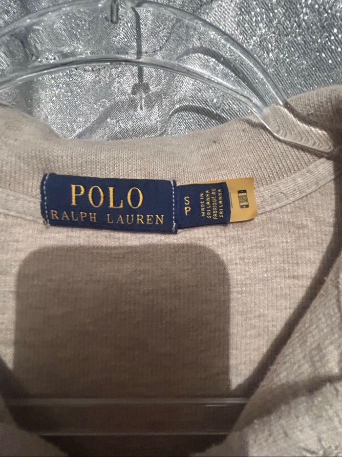 Pull zip beige RALPH LAUREN - photo numéro 3