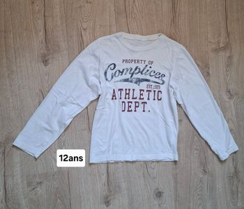 T-shirt ML 12ans Complices TBE