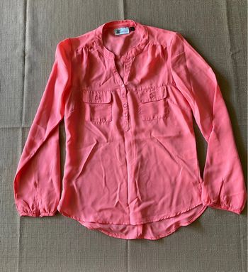 Blouse fluide corail Kiabi 36