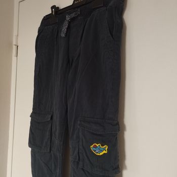 Pantalon cargo doublé polaire 12ans DPAM