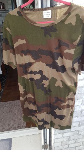 robe courte camouflage