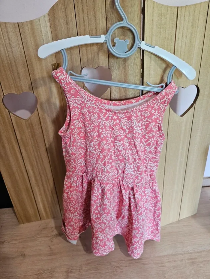 Robe d'été gemo 18 mois, rose, saumon - photo numéro 2