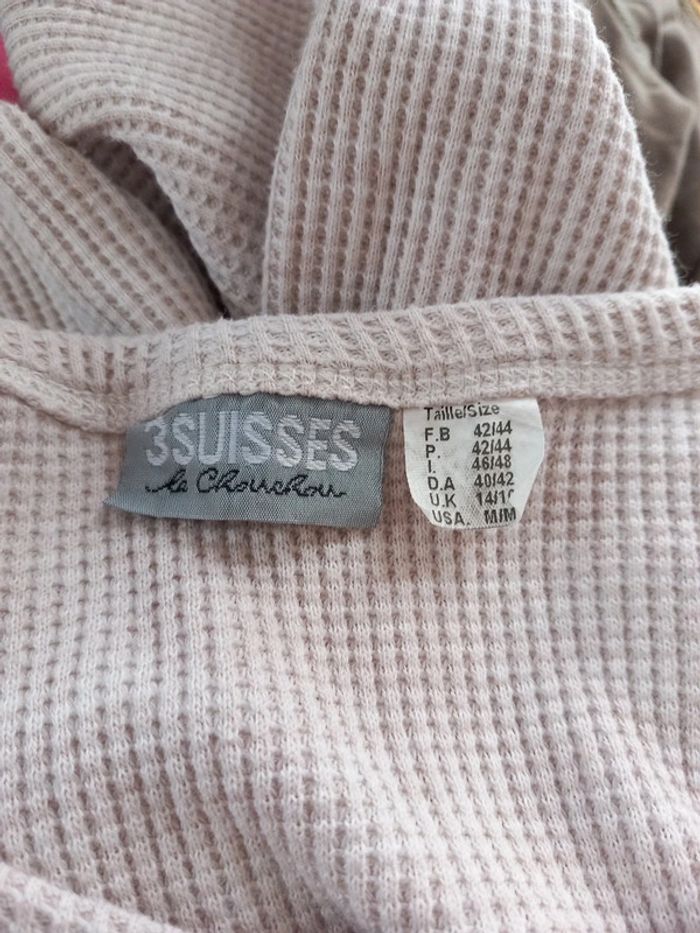 🐿tunique coton gaufré T42 3Suisses - photo numéro 4