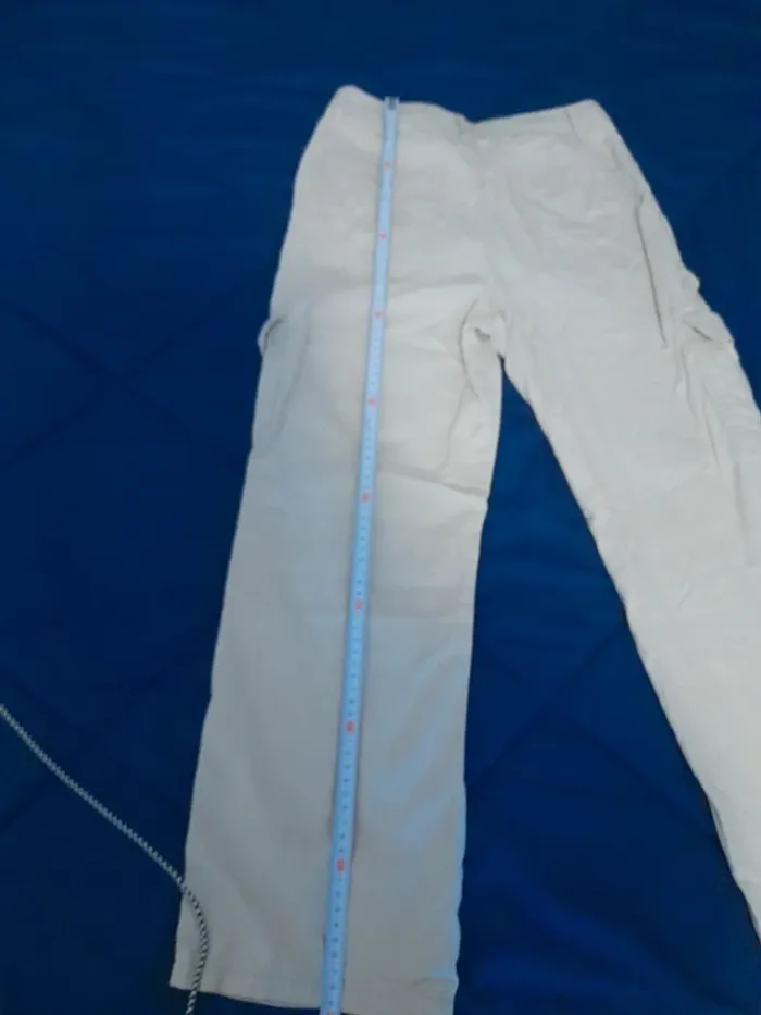 Pantalon cargo beige taille 12 ans - photo numéro 7
