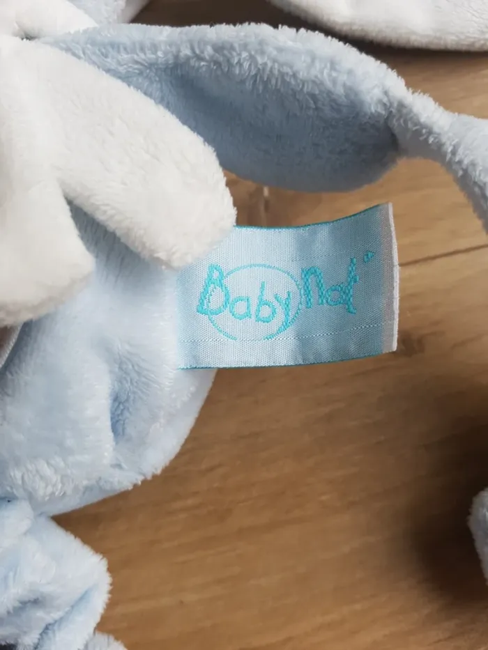 Peluche lapin Baby Nat' - photo numéro 3