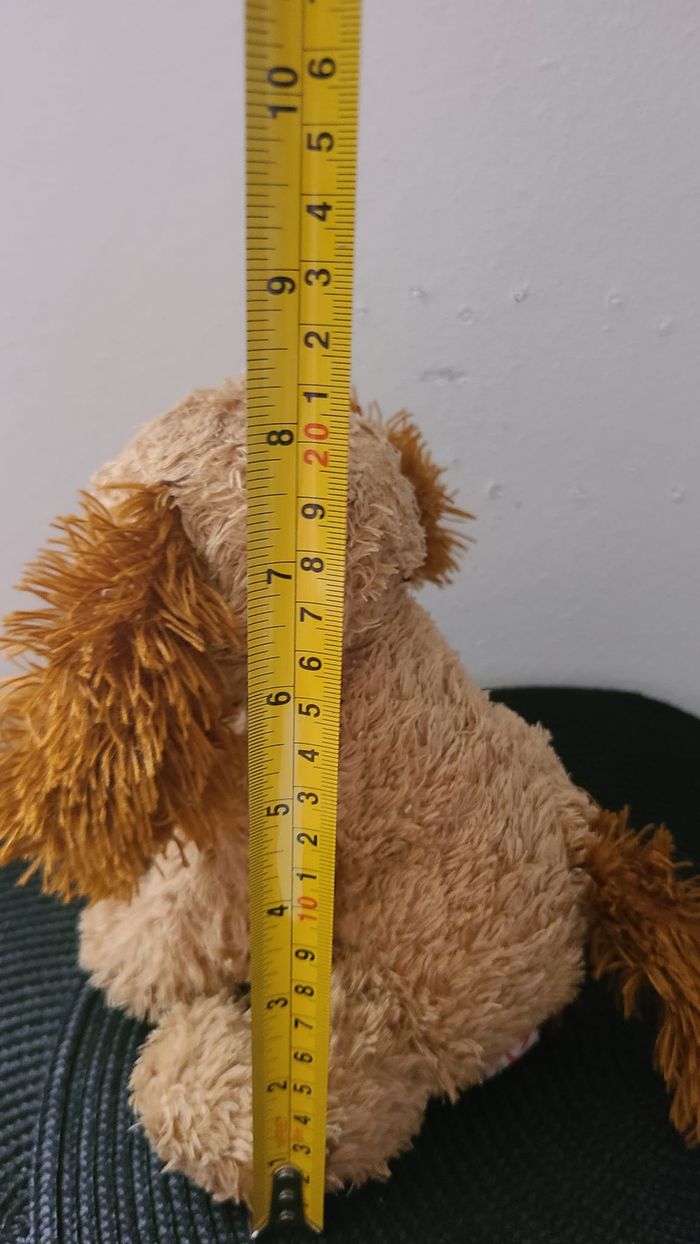 doudou chien assis aurora - photo numéro 2